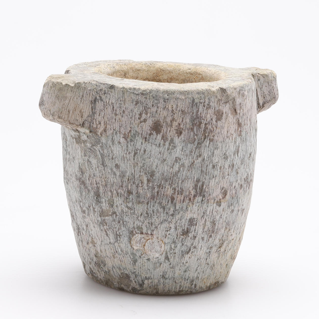 MORTAR. Limestone, 18th/19th century.