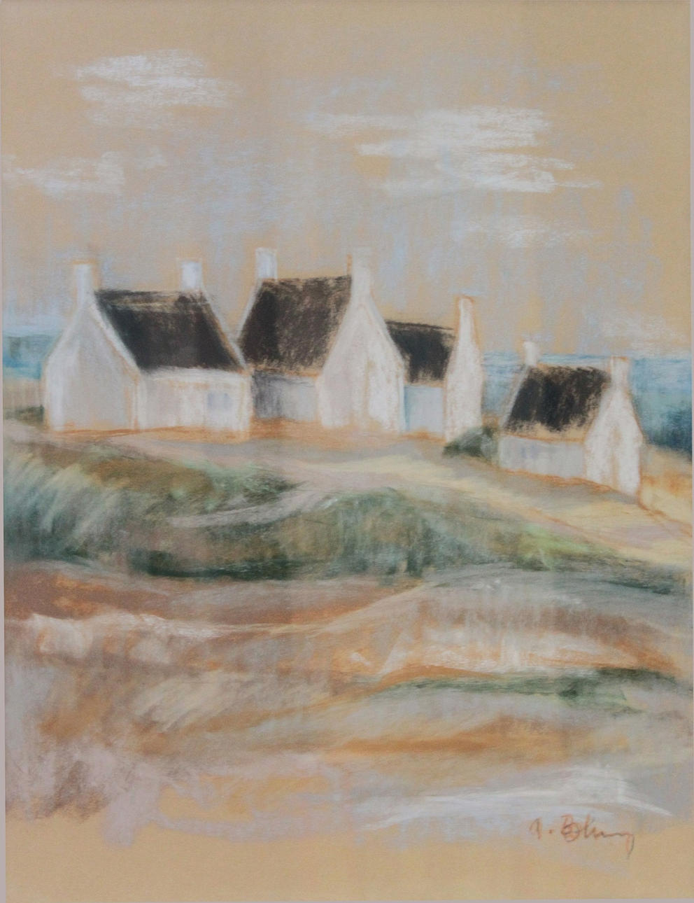 A. BLUMBERG. dune landscape.