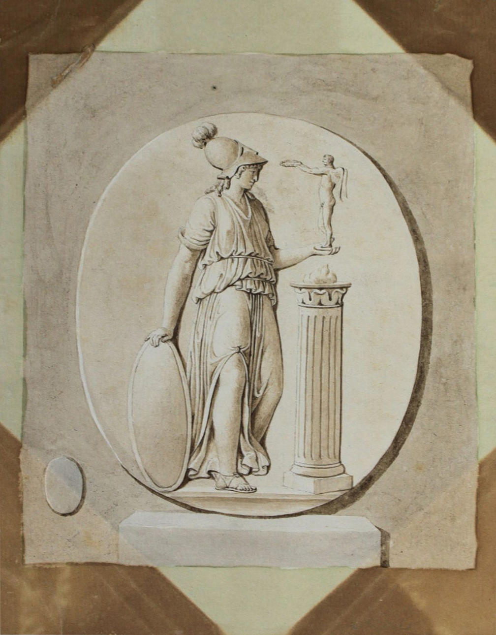 BONAVENTURA GENELLI. TILLSKRIVEN. athena.