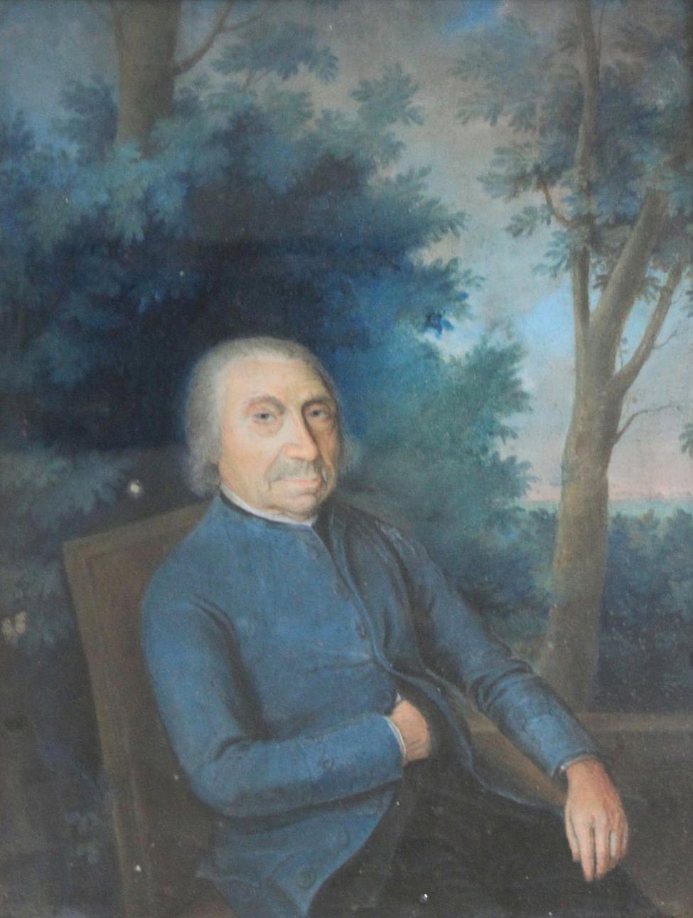 JOHANN BAPTIST HIRSCHMANN. TILLSKRIVEN. porträtt porträtt.