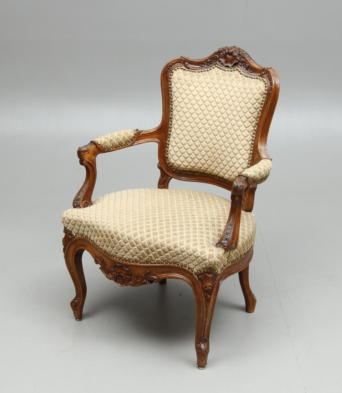 KARMSTOL, nyrokoko, 1800-talets slut.