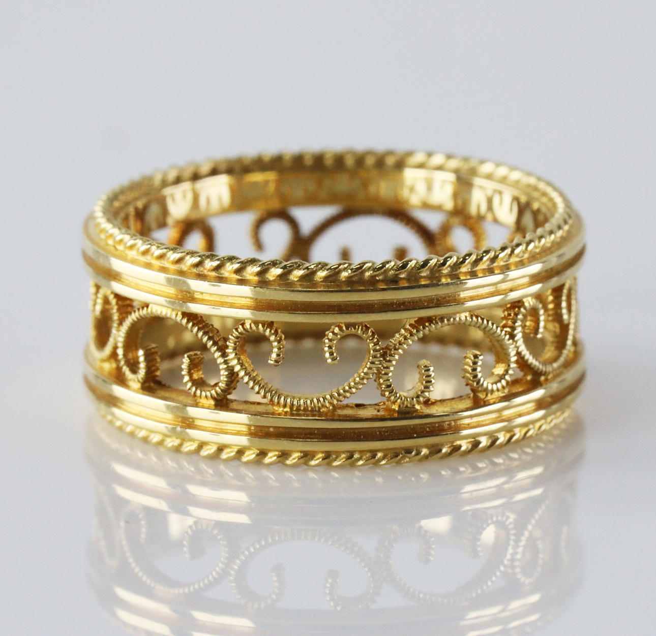 RING, Kalevala, Filigran, guld 18K.