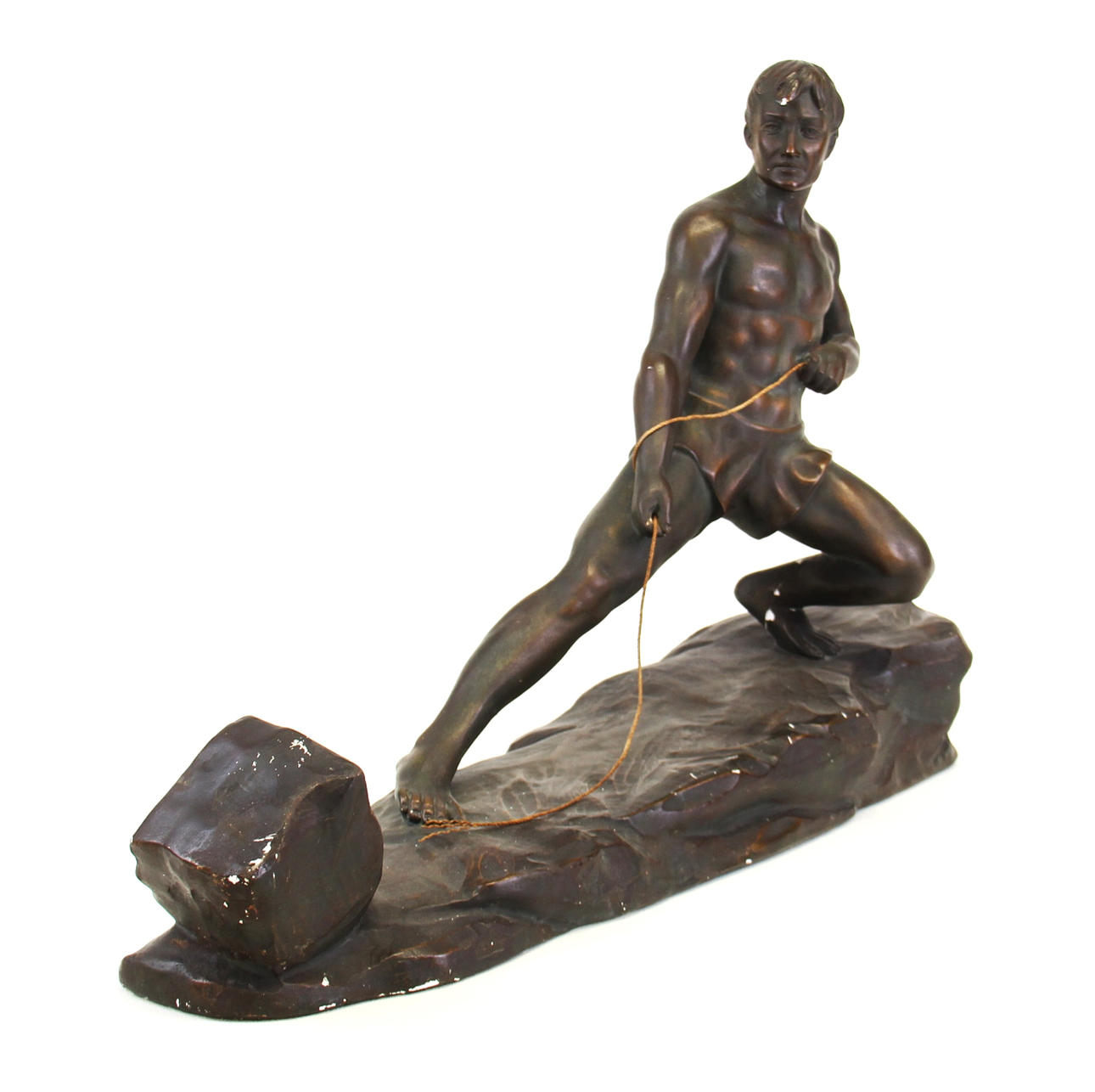 ART DECO FIGUR AV EN GENTLEMAN.