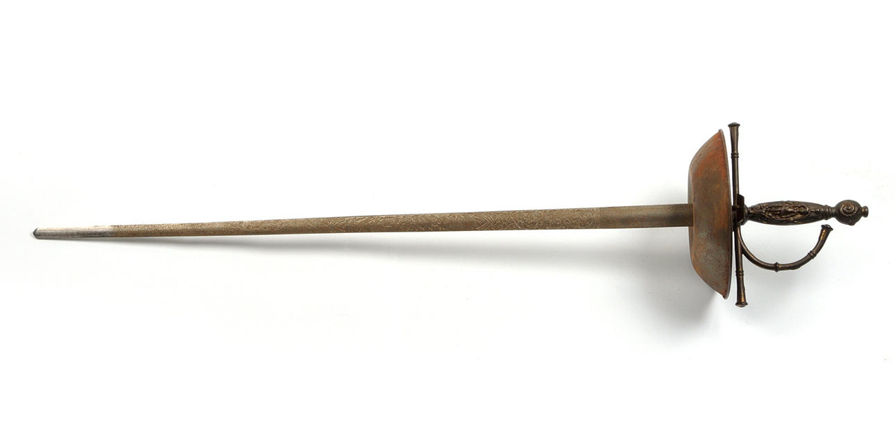 ANTIK FOLIE SOM ASKKOPP. Troligen Italien omkring 1950.