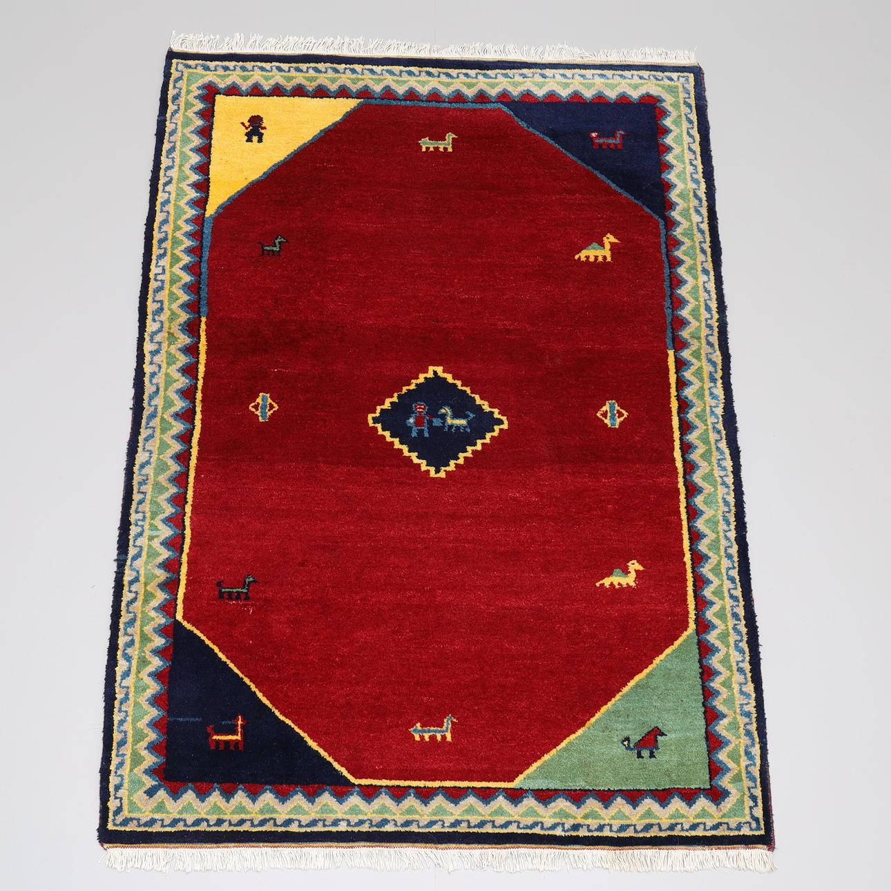 ULD TÆPPE, indisk, 140 x 200 cm.