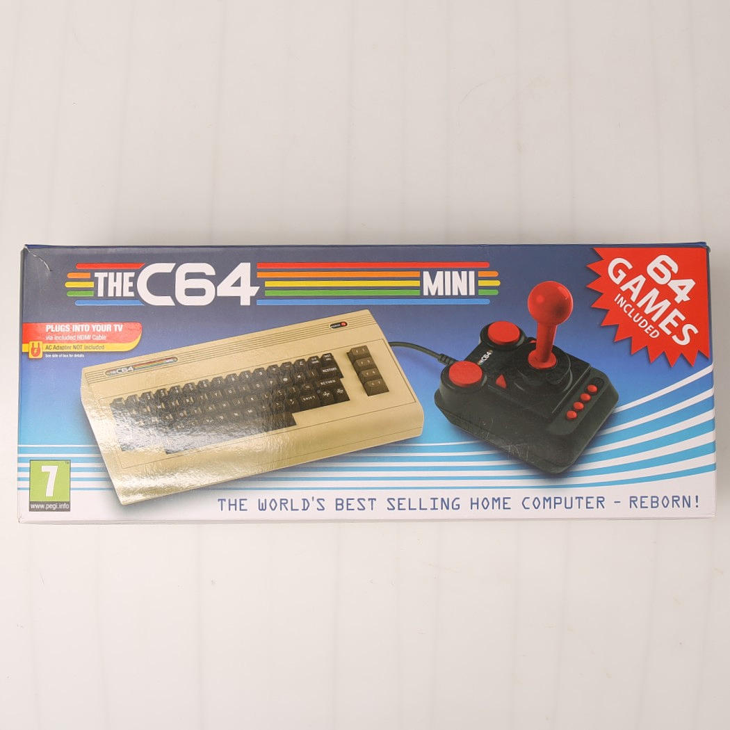 GAME CONSOLE, Commodore 64 mini with 64 classic built-in games ...