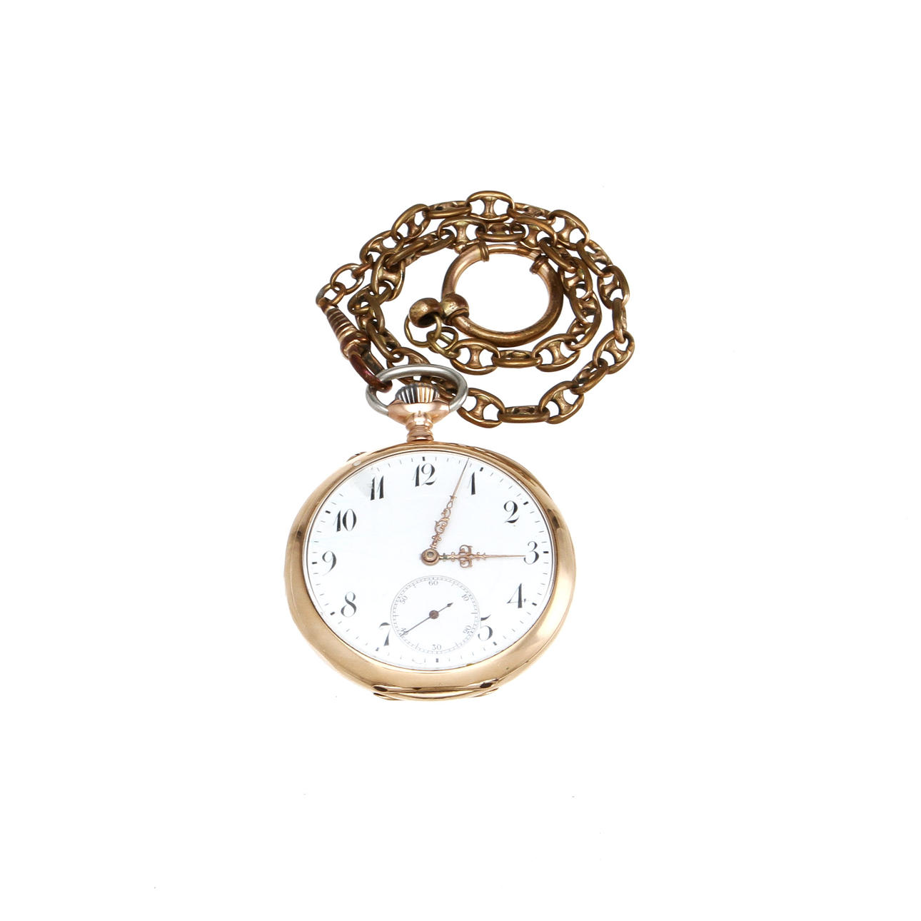 FICKUR, IWC, 14 k, totalvikt ca 75 gram.