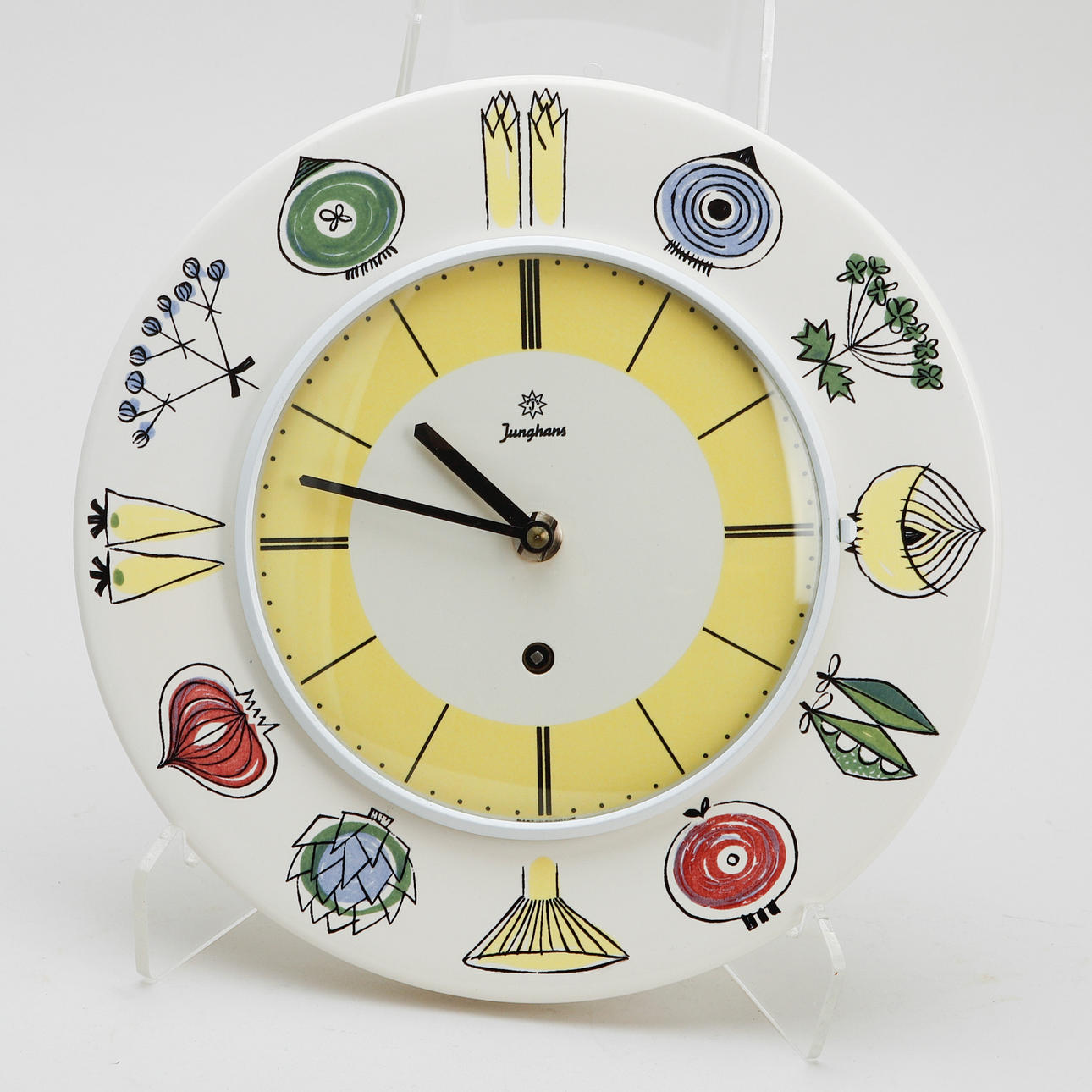 VÄGGUR, flintgods, Junghans, Tyskland.