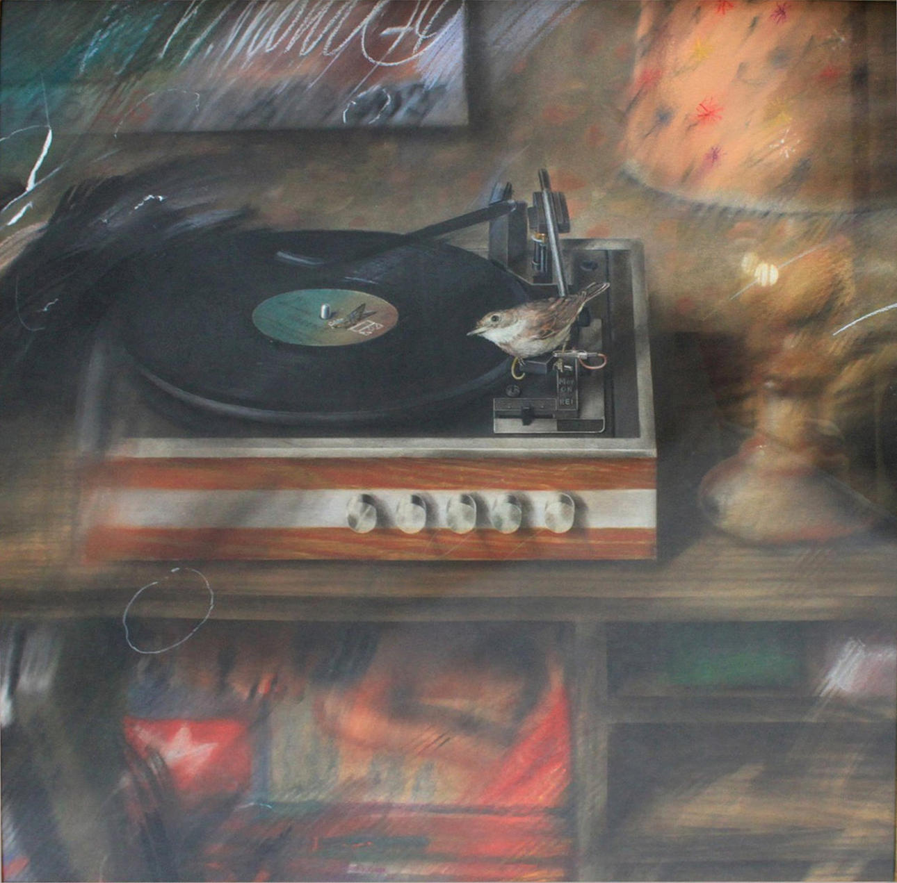 KAREL RÖSEL. Plattenspieler.