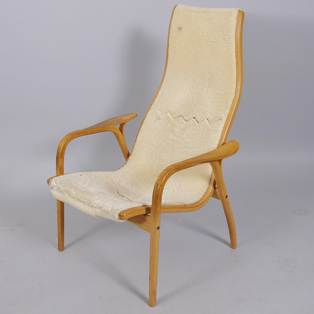 FÅTÖLJ, "Lamino", Yngve Ekström, Swedese.