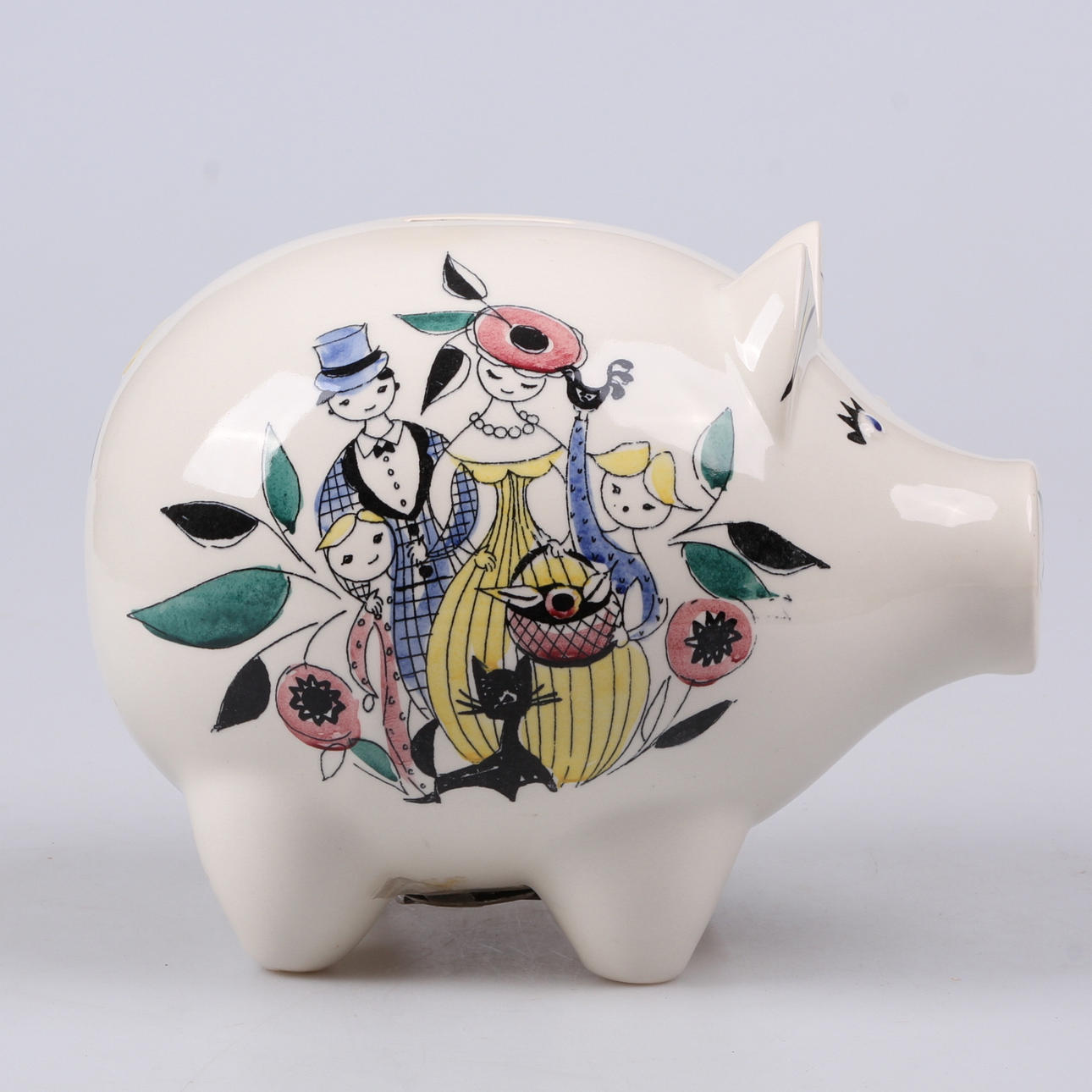 SPARGRIS, porslin, Deco, 1900-talets mitt.