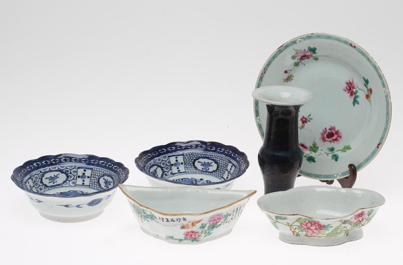 PARTI PORSLIN, 6 delar, porslin, Kina.