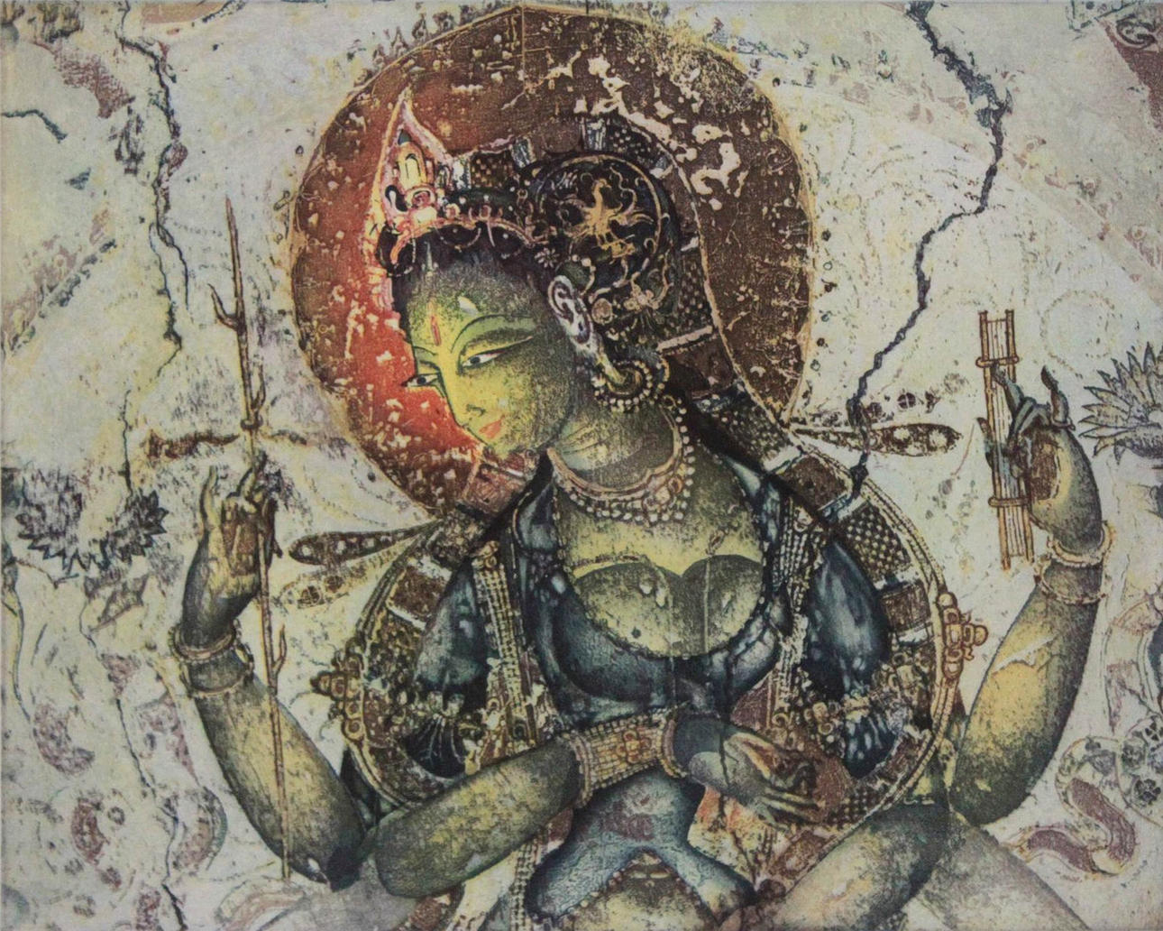 JÖRG SCHMEISSER. Indisk gudom.