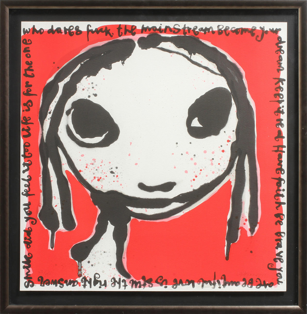 LISA RINNEVUO. Figurkomposition, litografi, signerad och numrerad 168/195.