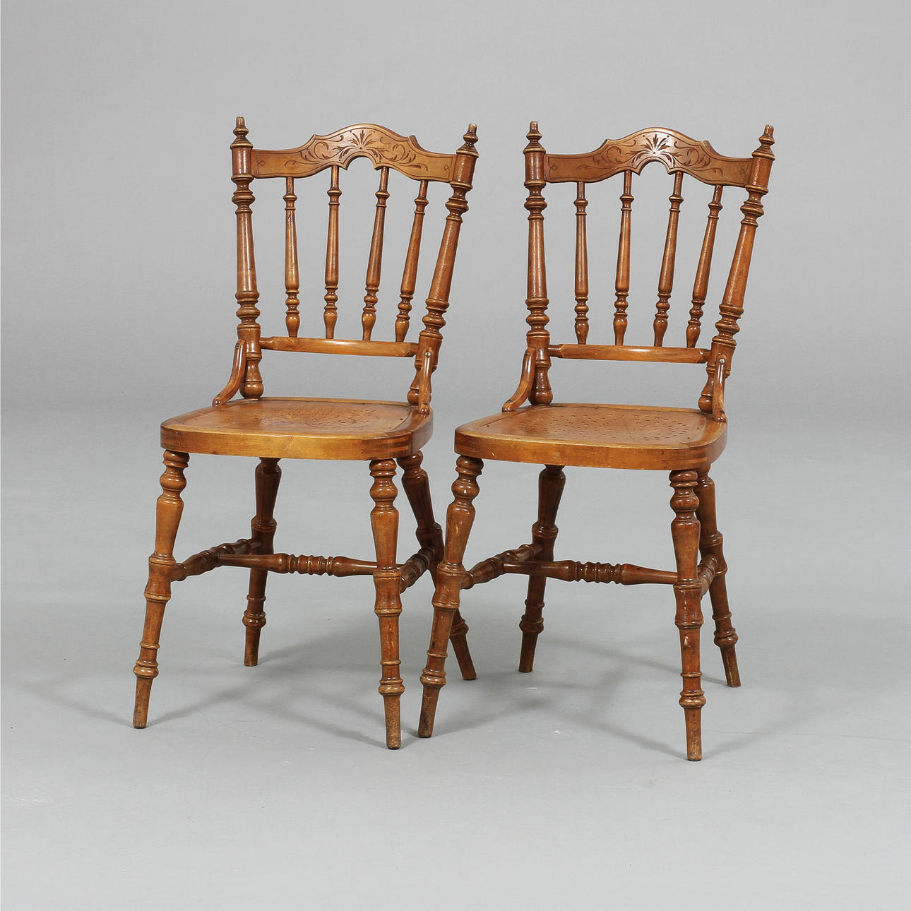 STOLAR, ett par, Örebro Stolfabrik, 18/1900-tal.