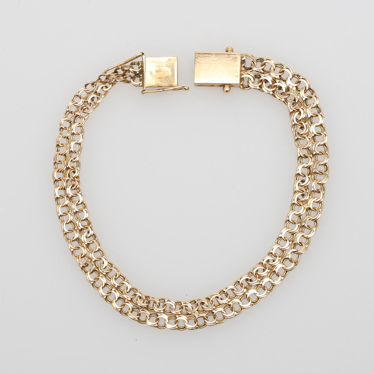 ARMBAND, Bismarck, guld 18 K, 8,9 g.