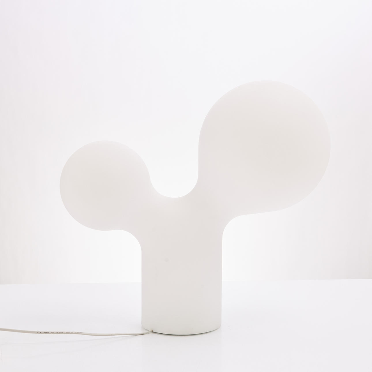 EERO AARNIO. Double Bubble, table lamp / floor lamp, acrylic, designed in 2003.