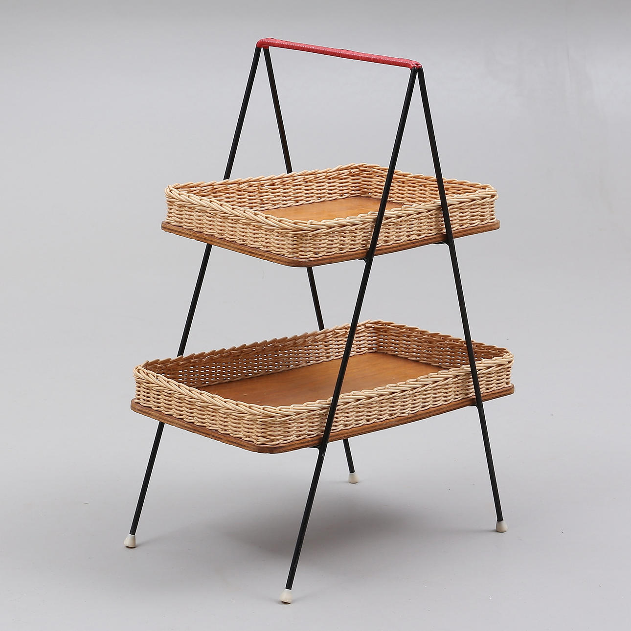 SERVERINGSSTÄLL, string/rotting, 1960-tal.