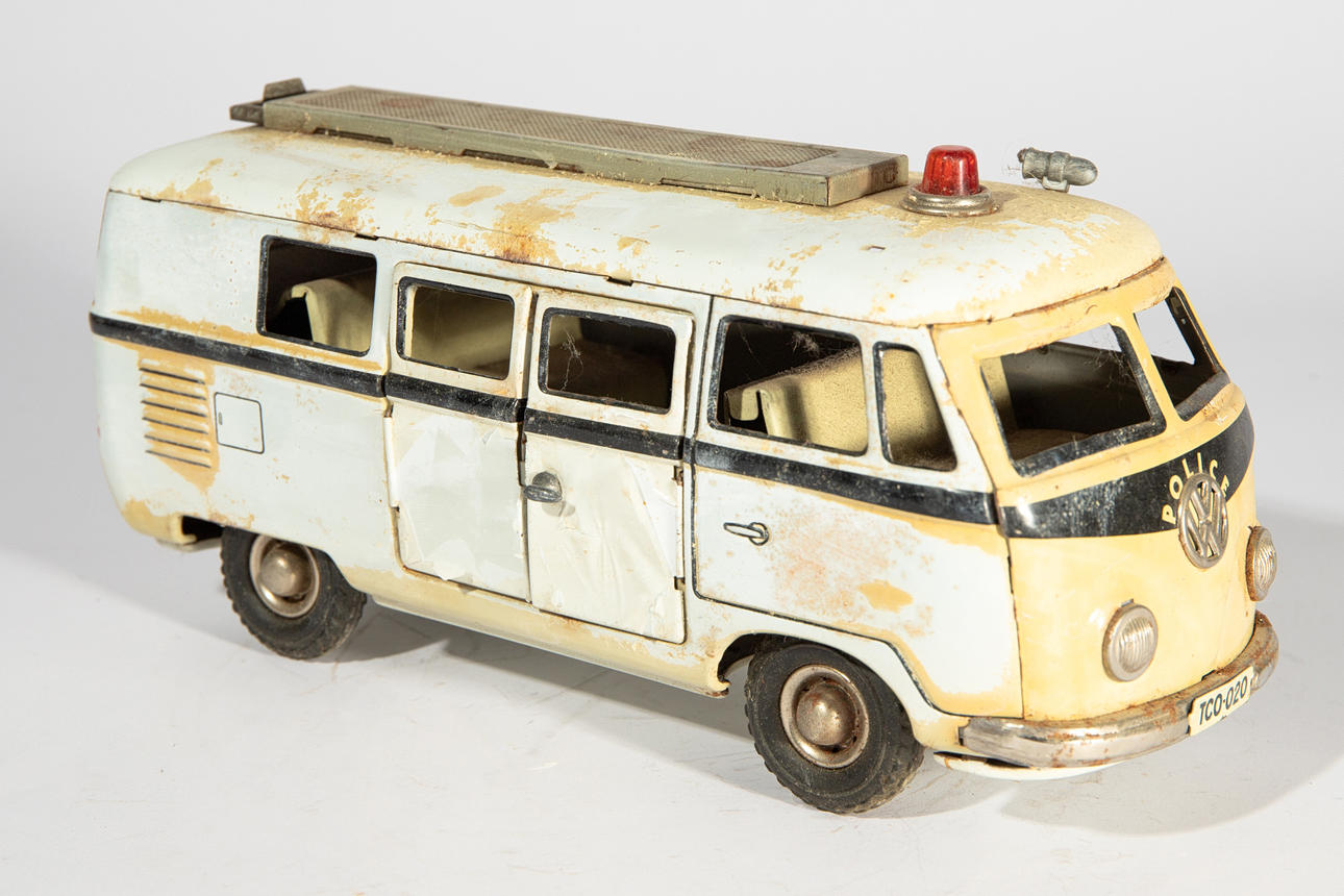 Tip & Co, Polis VW Buss vit (144-12).