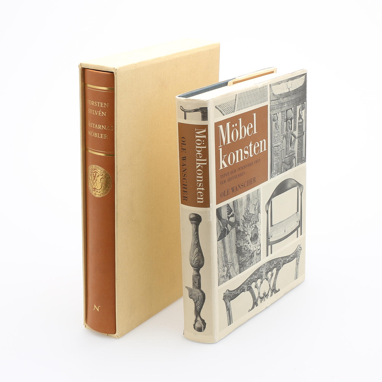 BÖCKER, 2 st, "Mästarnas Möbler" och "Möbelkonsten".