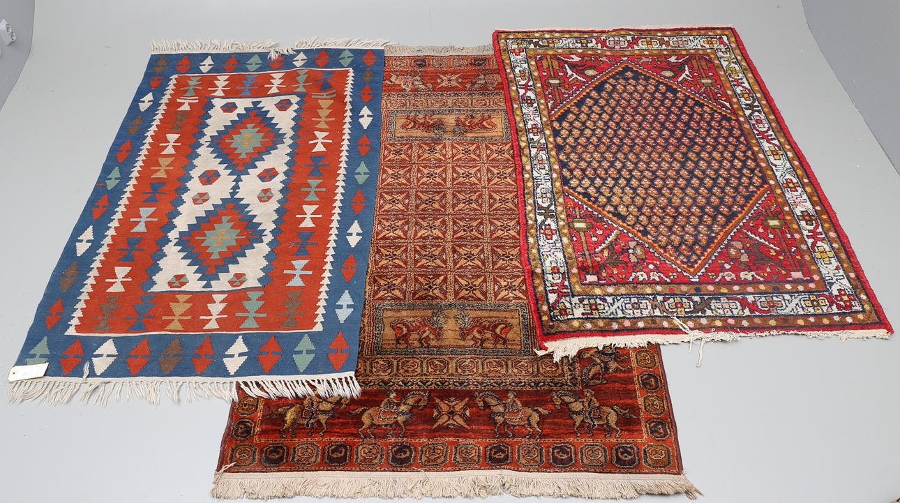 MATTOR, 3 st, bl.a orientalisk.