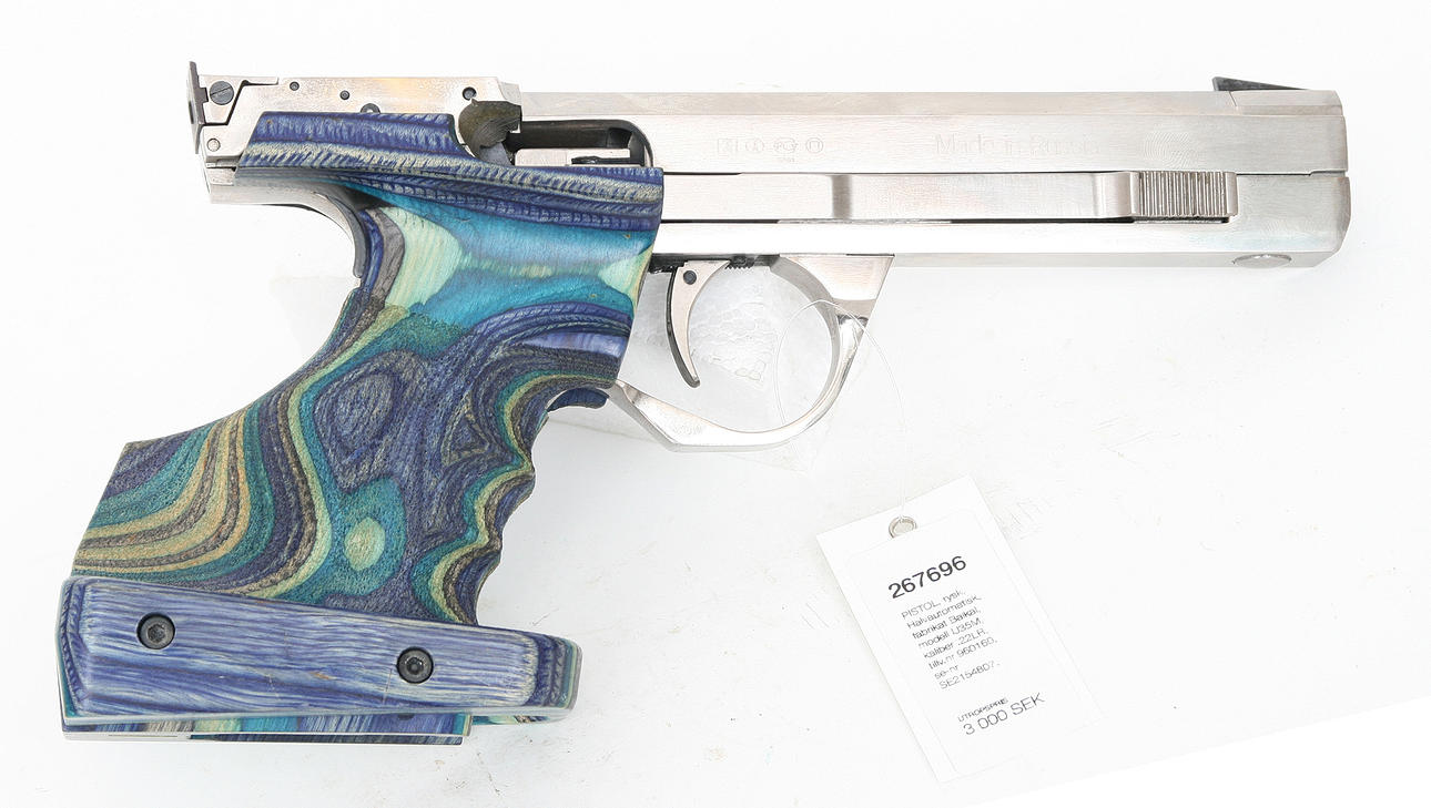 (321) PISTOL, Russian, Semi-automatic, made Baikal, model IJ35M ...