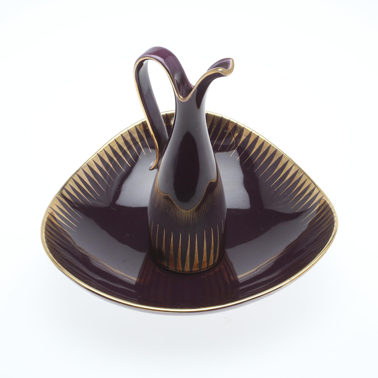 SKÅLFAT samt KANNA, porslin, Gefle, Briljant, 1956.