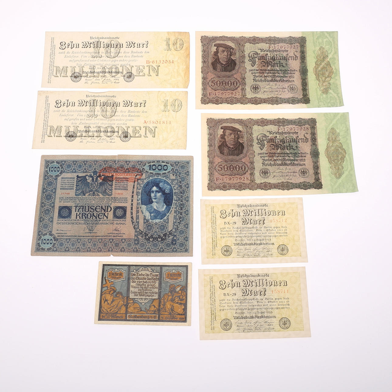 SEDLAR, 8 st, Tyskland, 1920-tal.