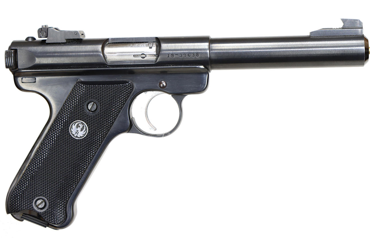 PISTOL, Semi-automatic, make Ruger, model Target MK II, caliber .22LR ...