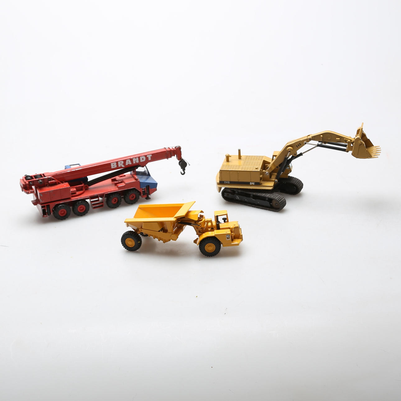 TOY VEHICLES, 3 pcs, 1900s.