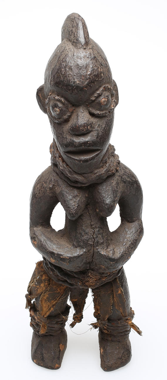 SKULPTUR, Bembe Demokratiska republiken Kongo omkring 1920.