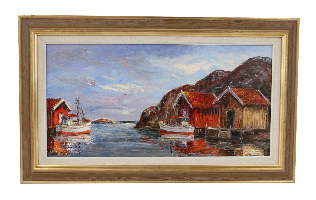 KURT HEINONEN. olja på duk, sign.