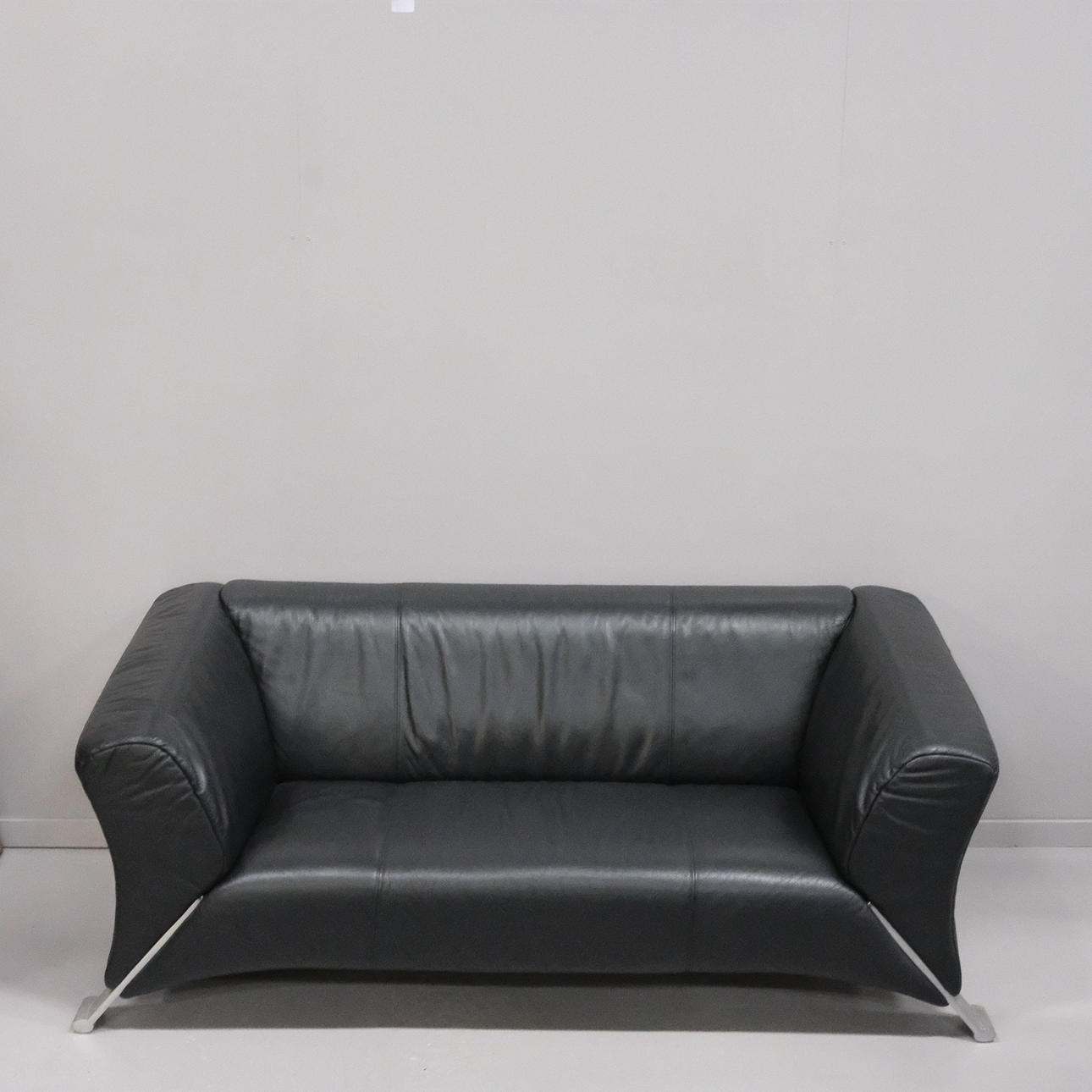 ROLF BENZ, SOFA, SORT LÆDER.