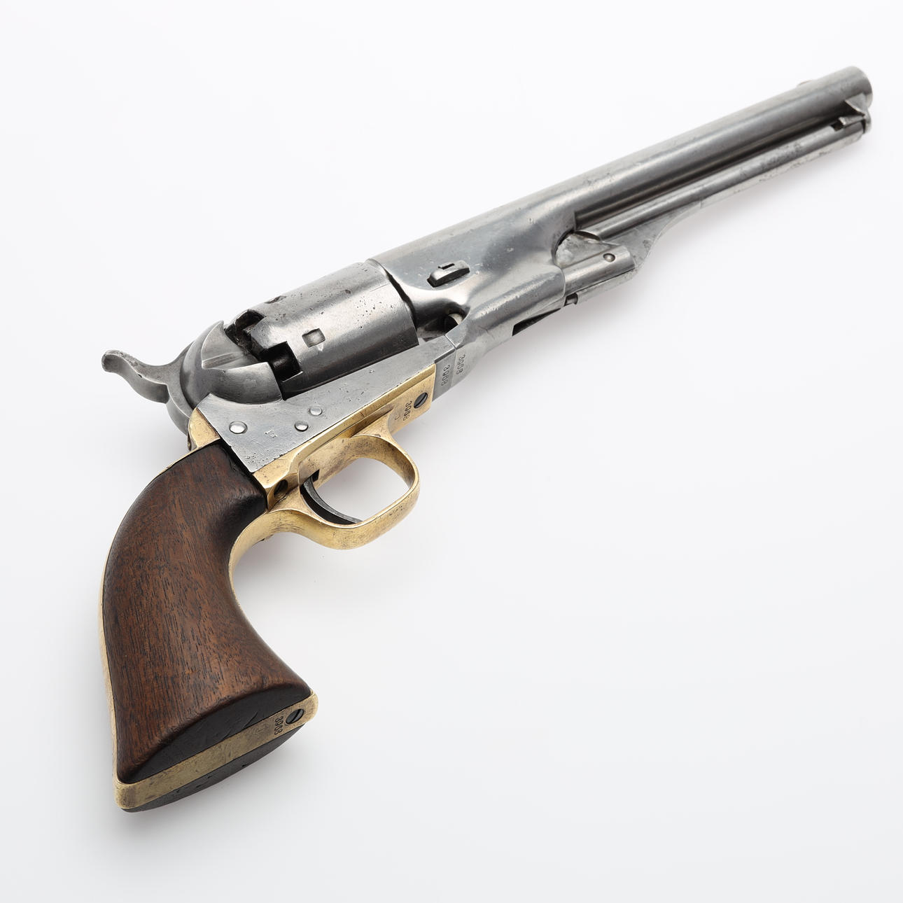 BLOCK REVOLVER, Colt, 36 caliber, 1861 USA.