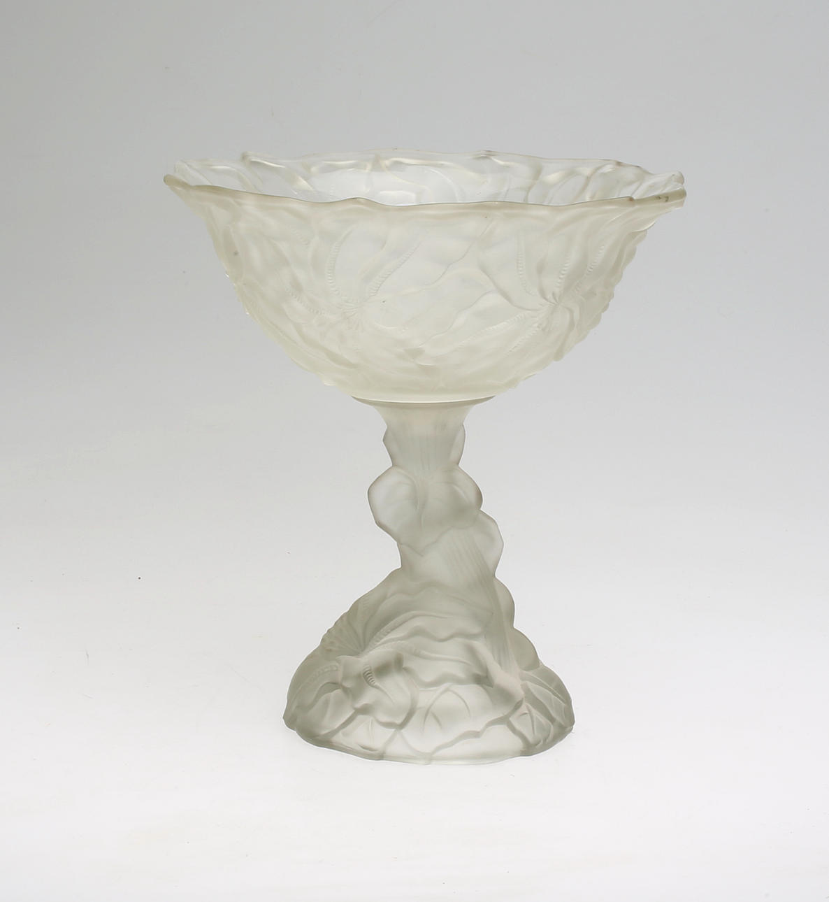 SKÅL PÅ FOT, Lalique-stil, 1900-tal.