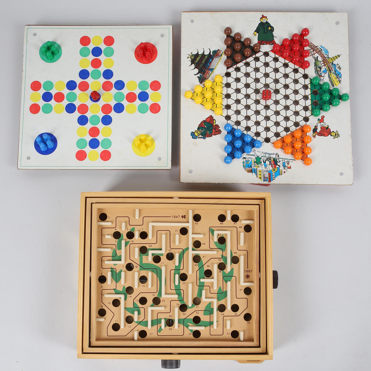 SPEL, 3 st, bl.a. Brio Labyrint.