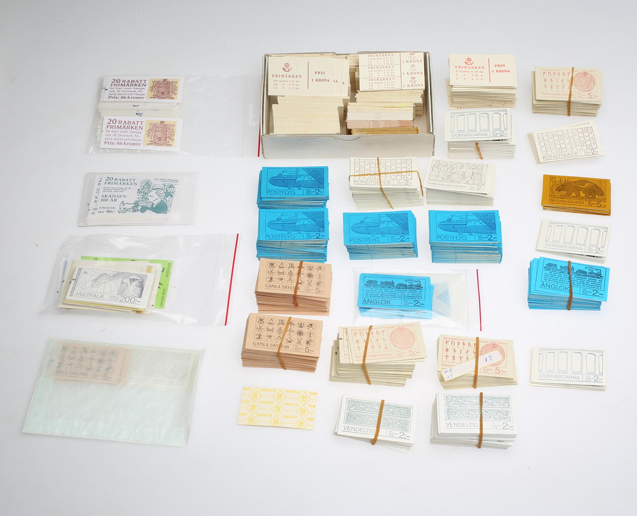 FRIMÄRKSHÄFTEN, Postfriska.