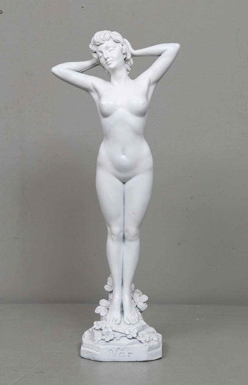 SKULPTUR, gips, signerad G. Ruggeri.