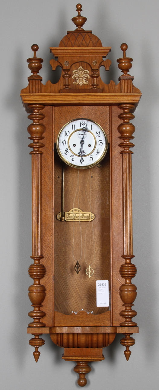 LODREGULATOR, Junghans Gong, nyrenässans, 1800-tal.