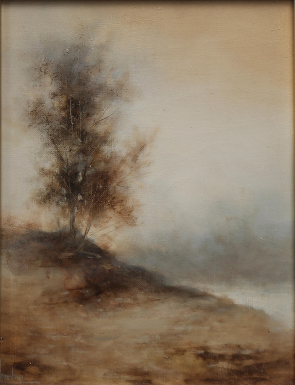ATTRIBUTED TO DAVID MORAGO. Landscape.