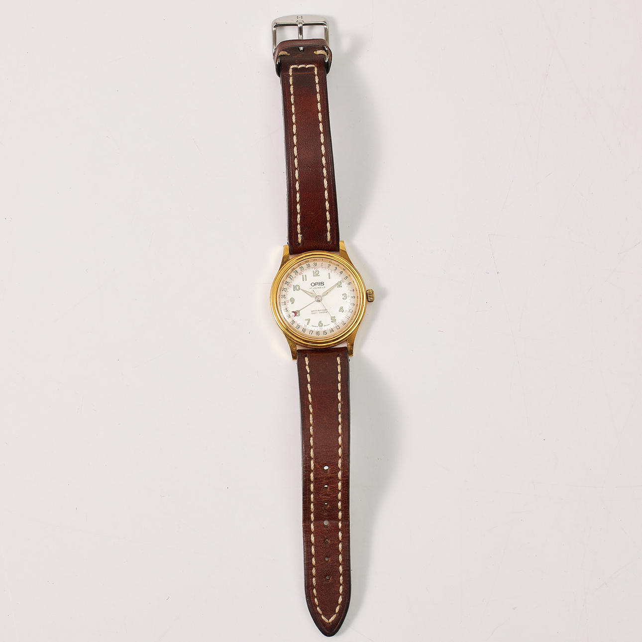 ORIS, wristwatch, Pointer Date, gold double.