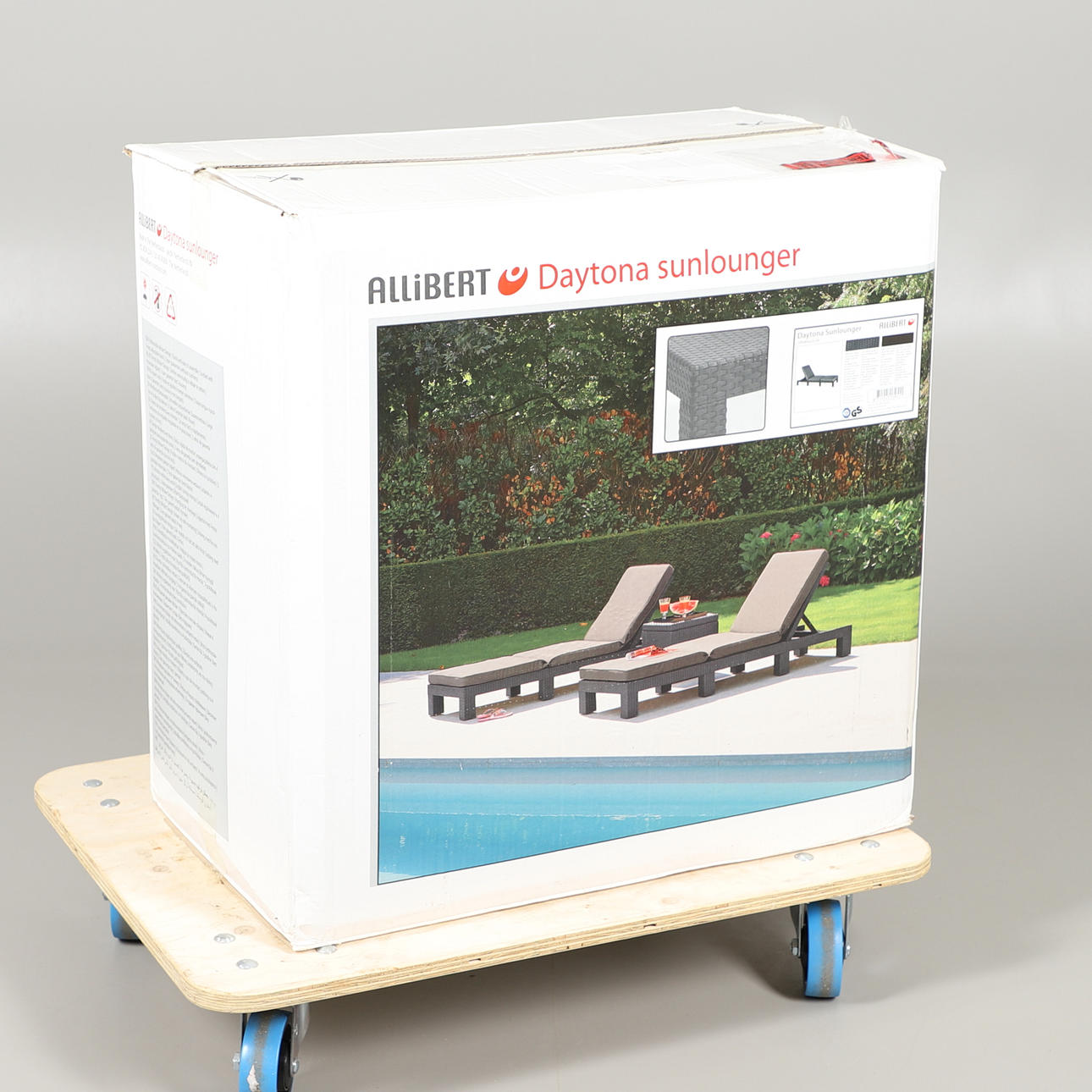 UNA TUMBONA ALLIBERT DAYTONA EN CAJA.