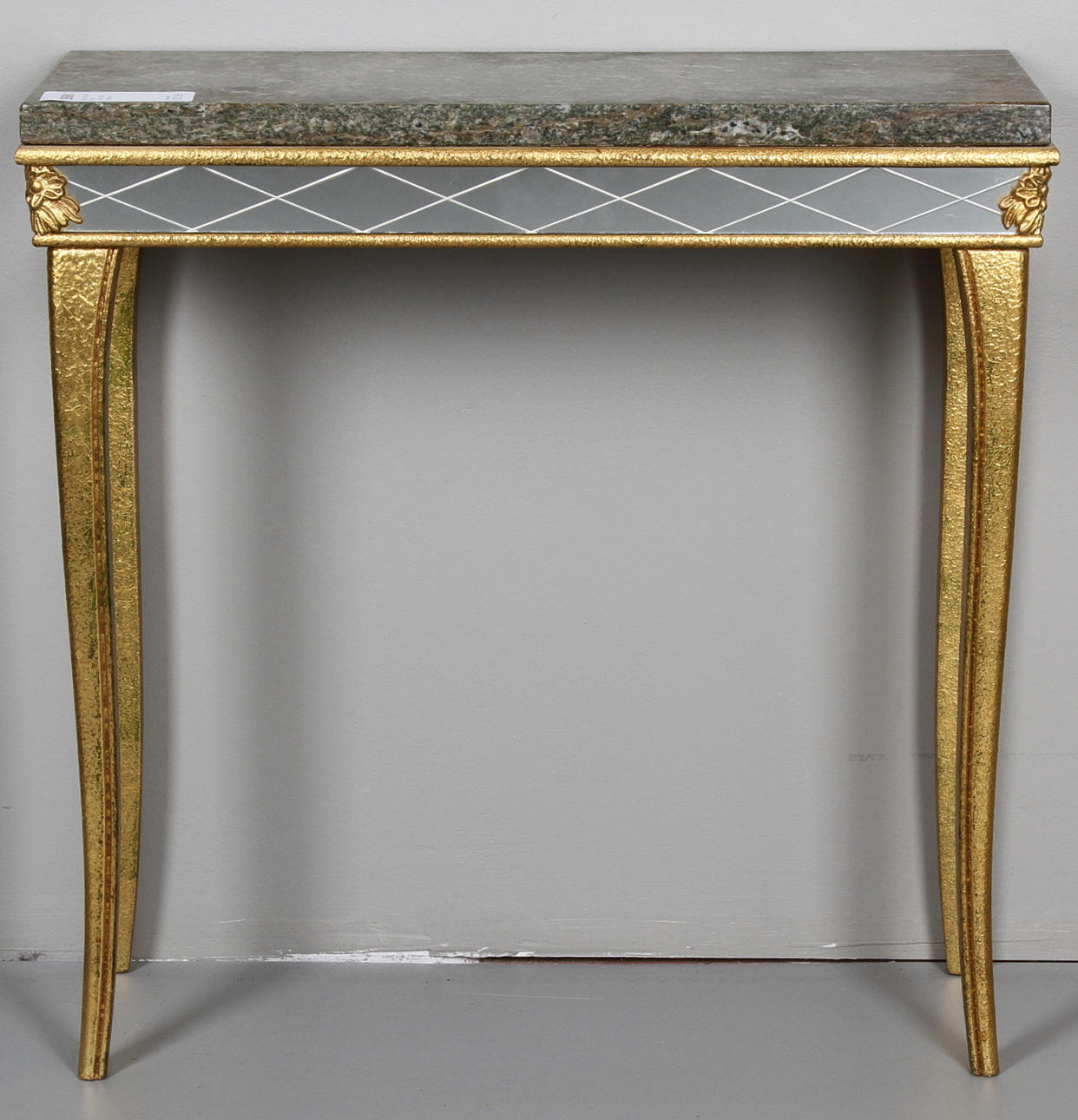 KONSOLBORD MED STENSKIVA, 1900-tal.