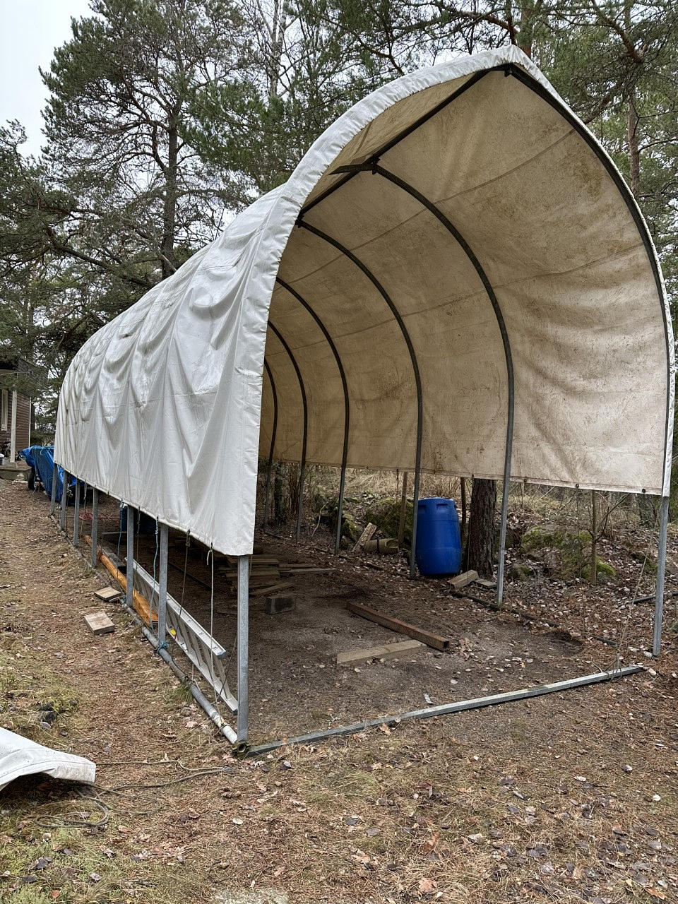 BÅTHALL/TÄLT, 1900-talets andra hälft.