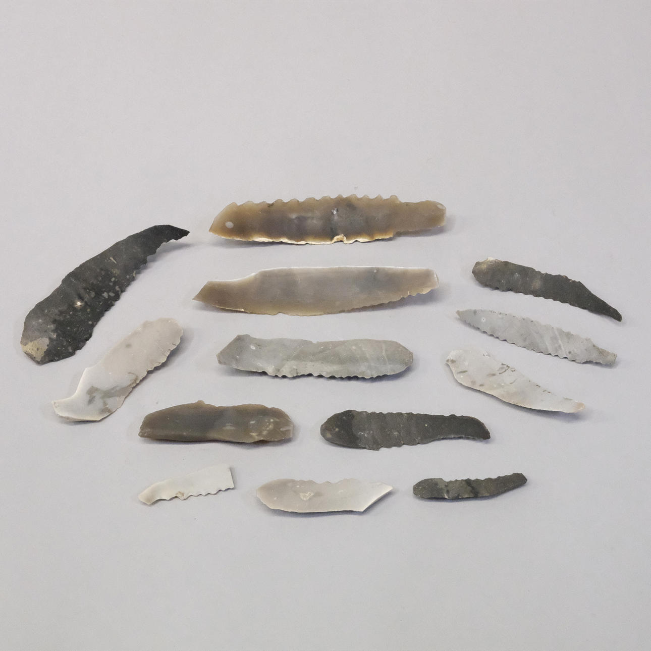 A Collection STONE OBJECTS AFTER OLDER MODELS.