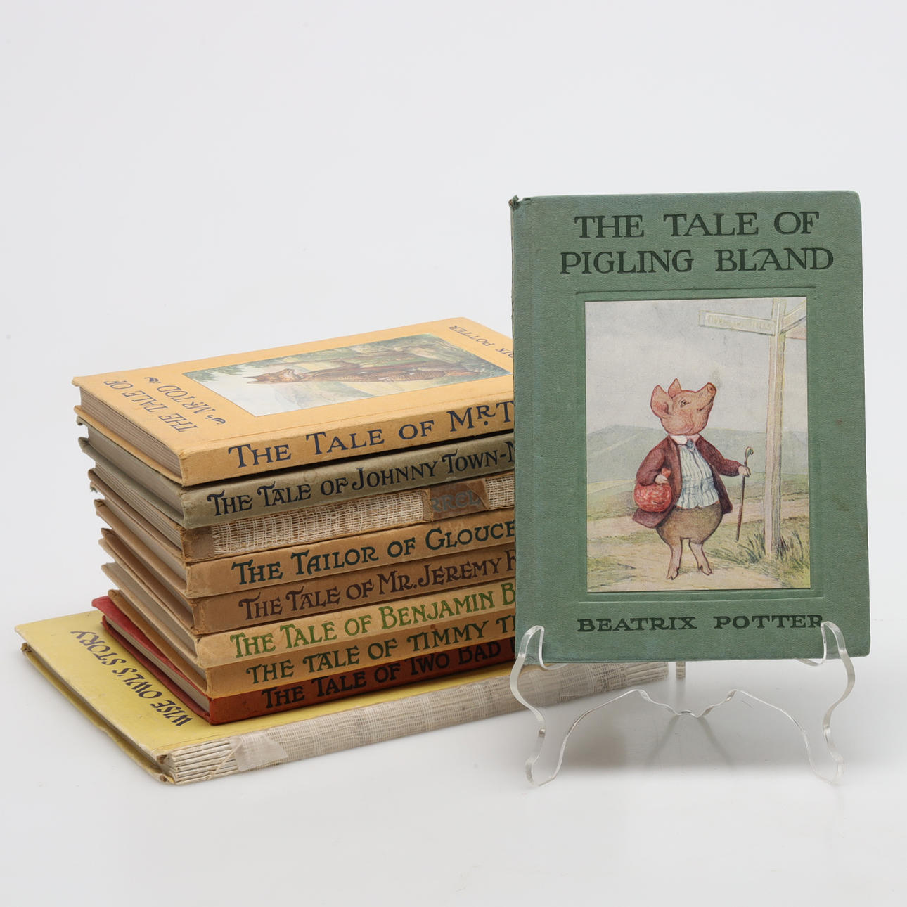 BÖCKER, 9 stycken, Beatrix Potter.