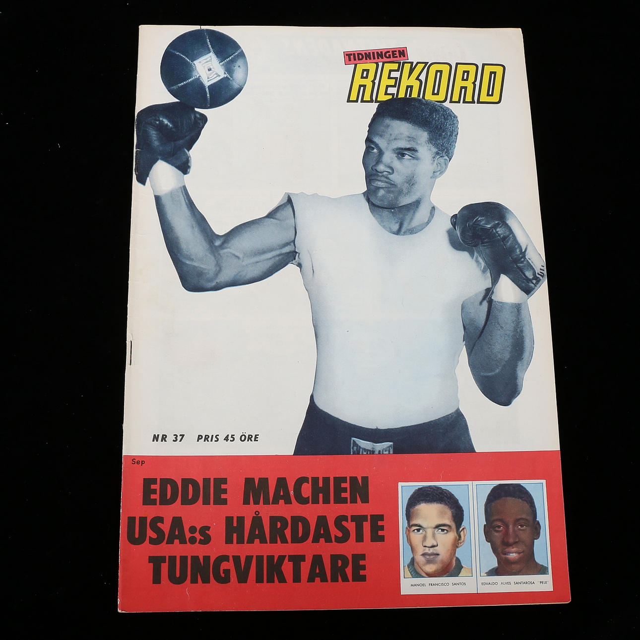REKORDMAGASINET nr 37-1958, "Pelé".