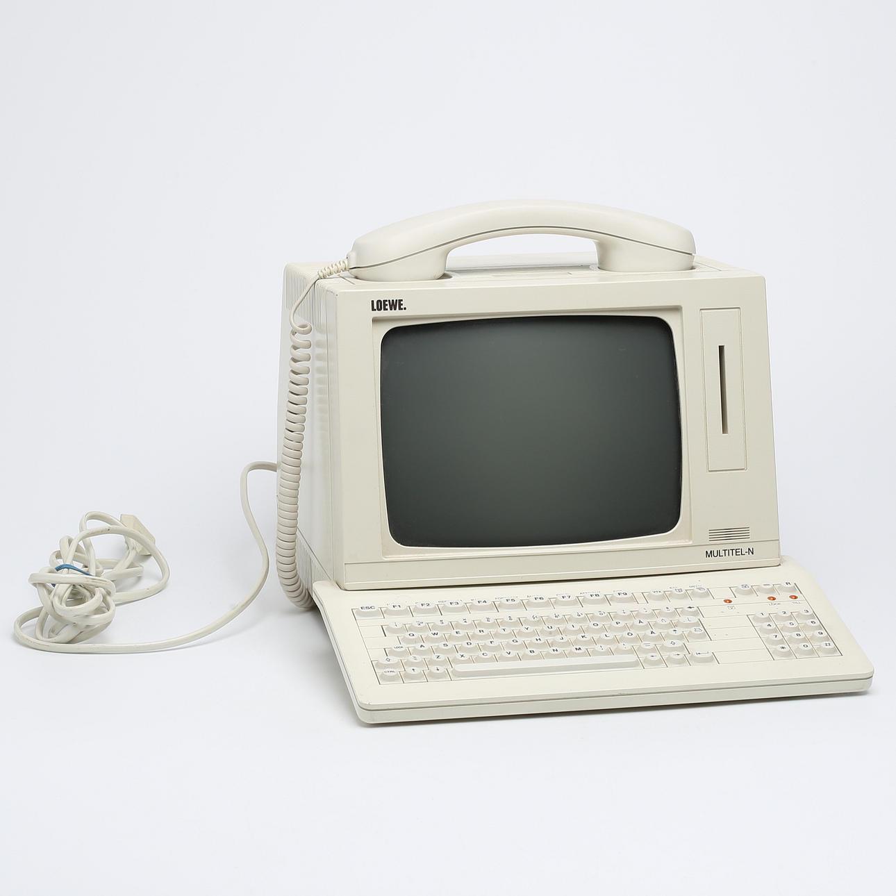 TEKSTTELEFON, Loewe, 1980'erne-90'erne.