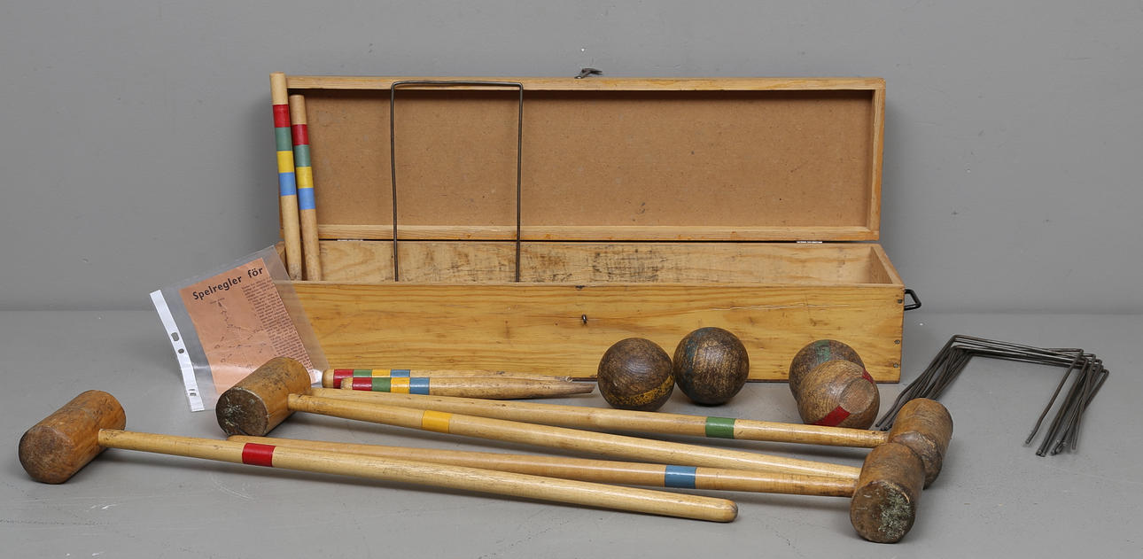 KROCKETSPEL, 1900-tal.