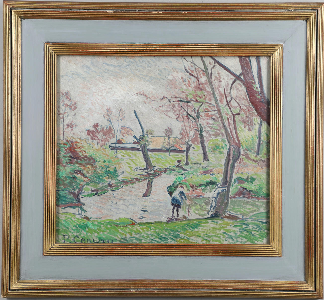 JAMES BROWN (1863-1943). LANDSCAPE (SKETCH).